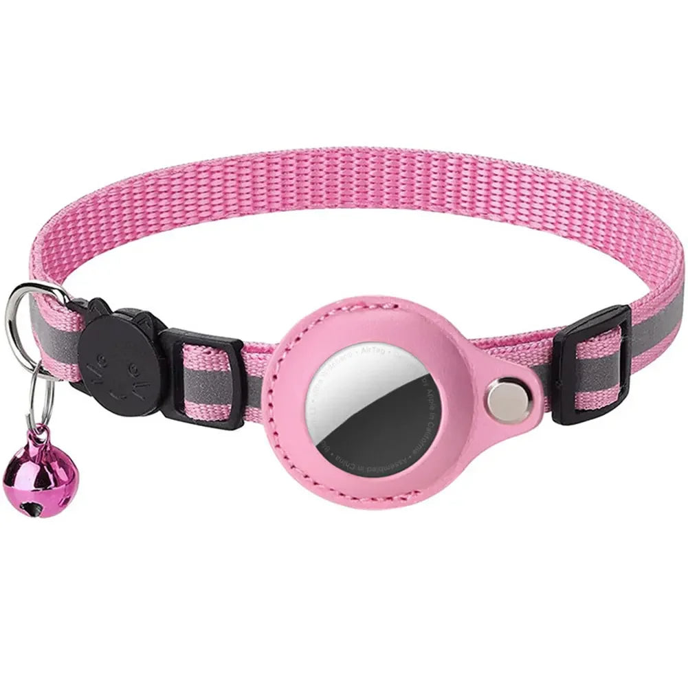 Electra Reflective Cat Collar with Apple AirTag Holder
