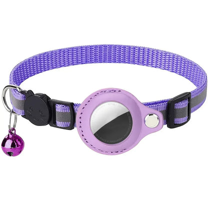 Electra Reflective Cat Collar with Apple AirTag Holder