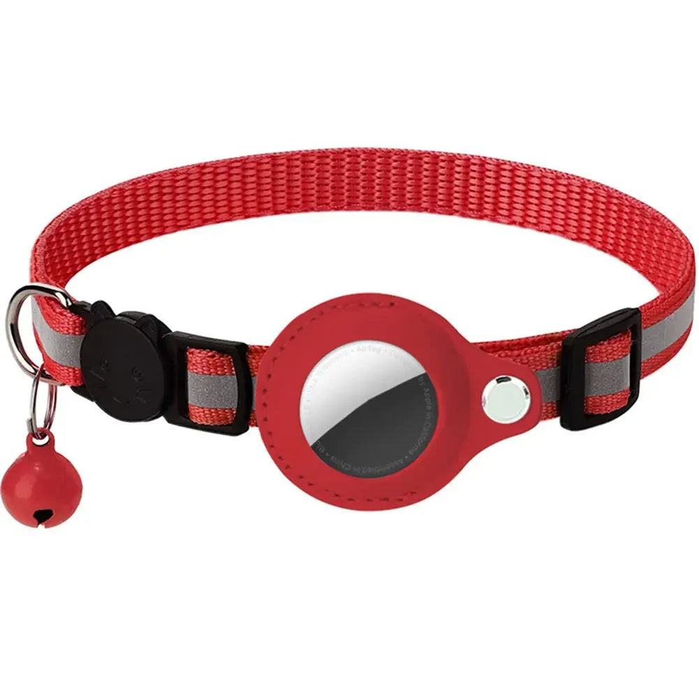 Electra Reflective Cat Collar with Apple AirTag Holder