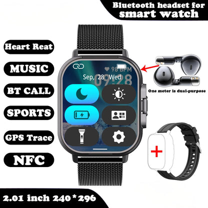 Electra Smartwatch with Earbuds