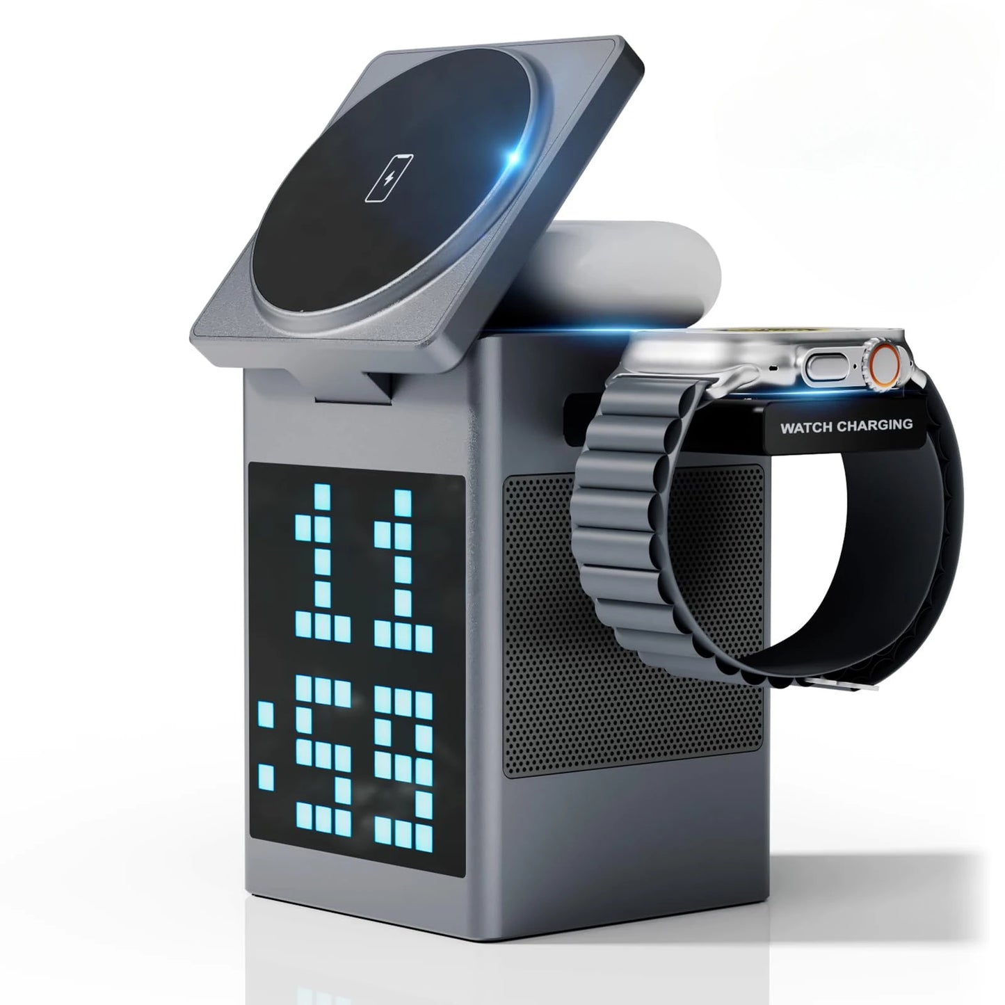 Electra 6 in 1 Magnetic Wireless Charger & Speaker