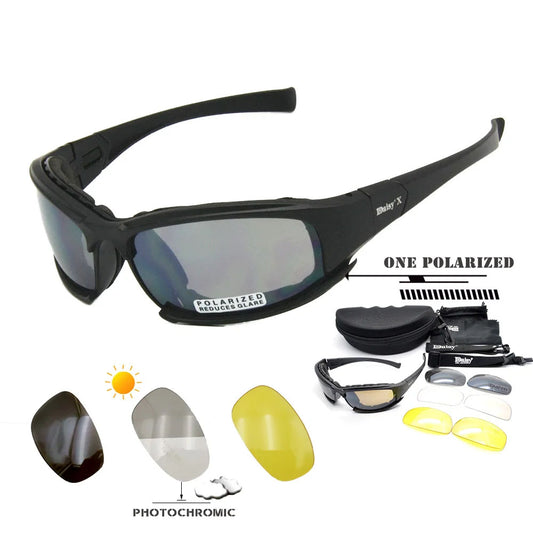 Electra Photochromic Tactical Polarized Sunglasses