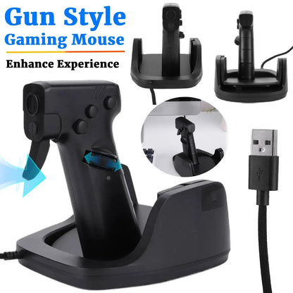 Electra Gun Style Vertical Gaming Mouse