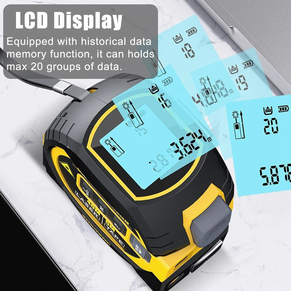 Electra 3 in 1 Laser Measure Tape