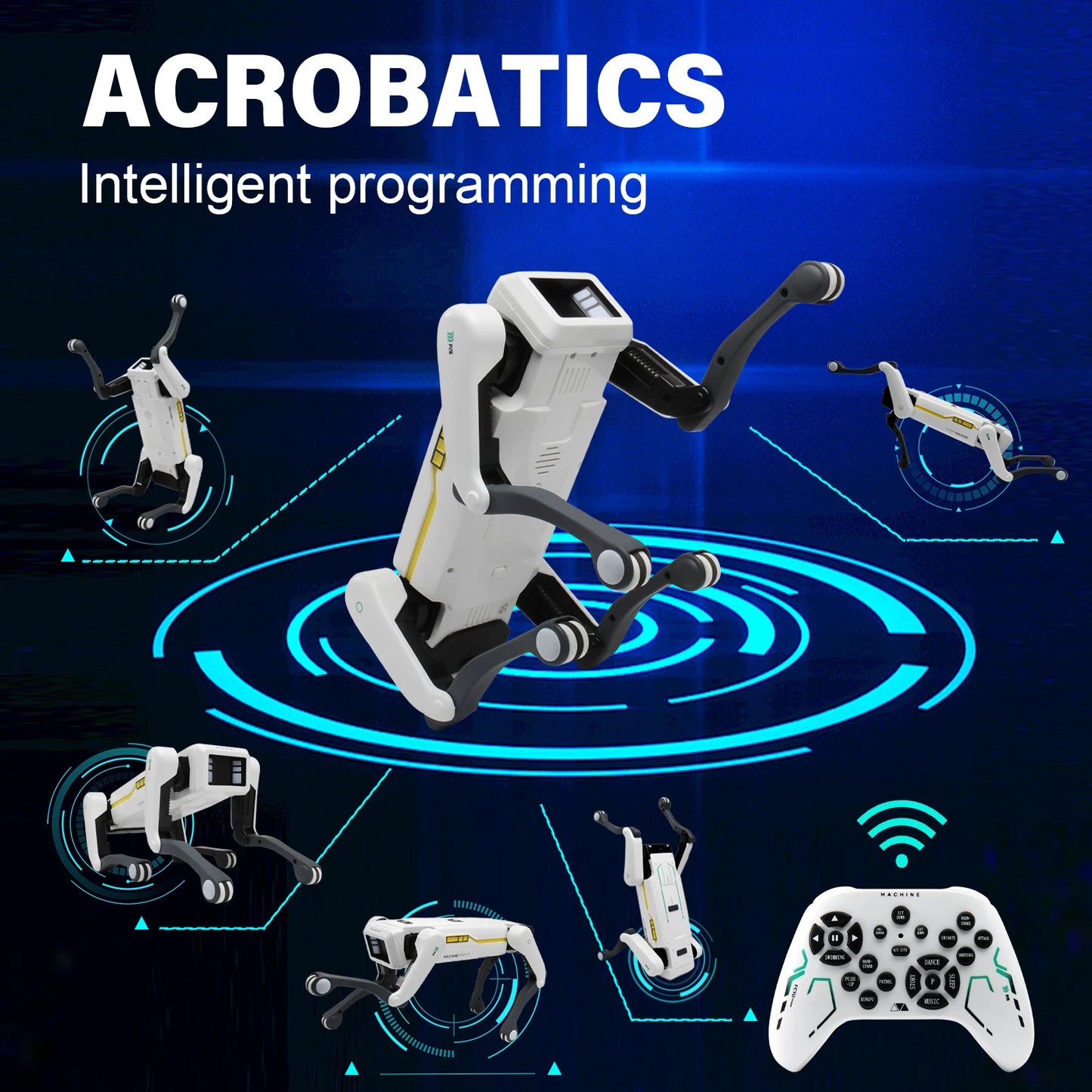 Electra Interactive AI Robot Dog Toy
