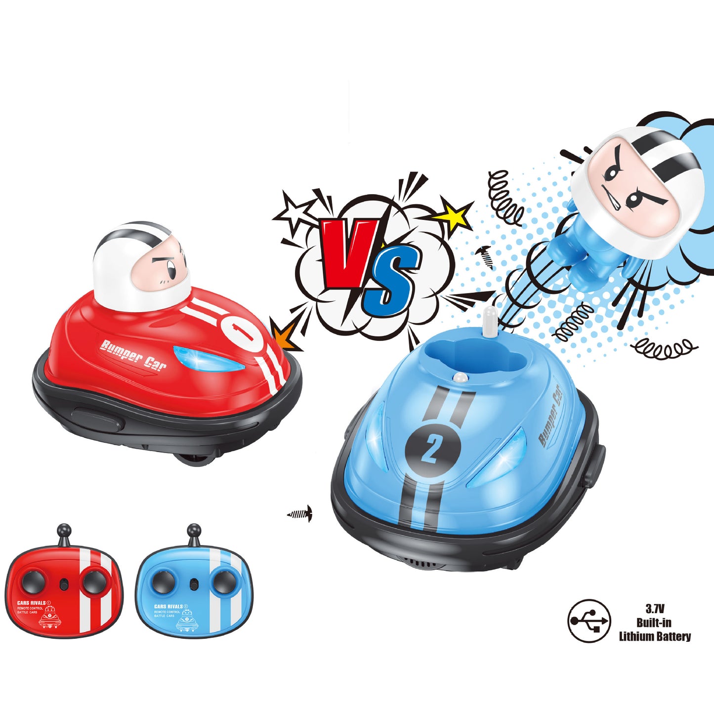 Electra RC Battle Bumper Car