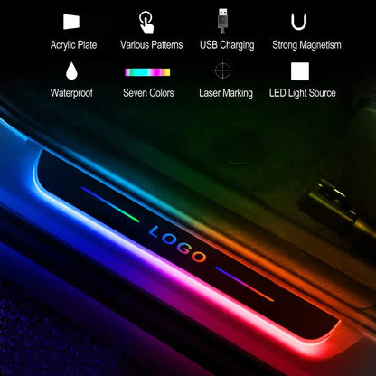 Electra LED Car Door Light Personalized