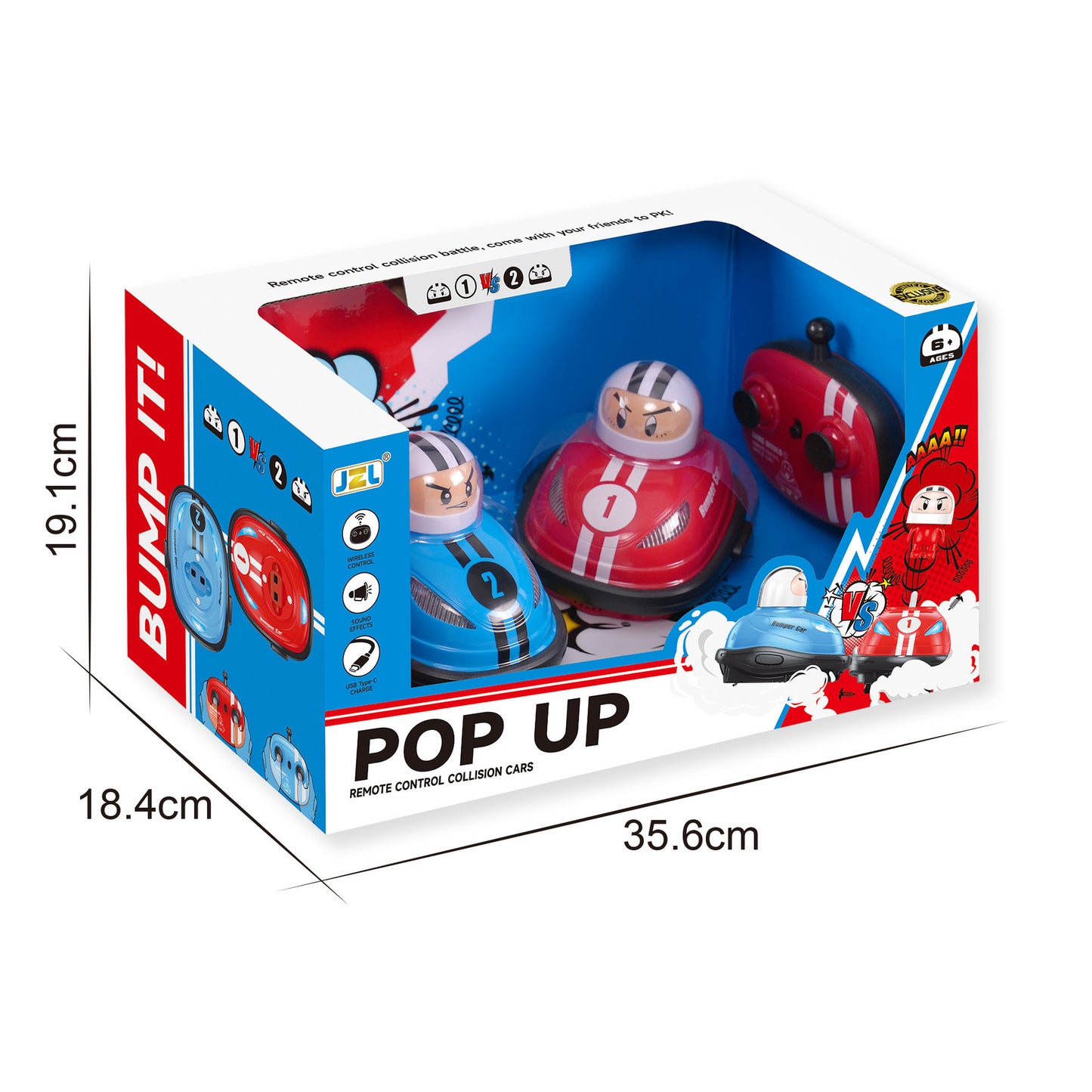 Electra RC Battle Bumper Car