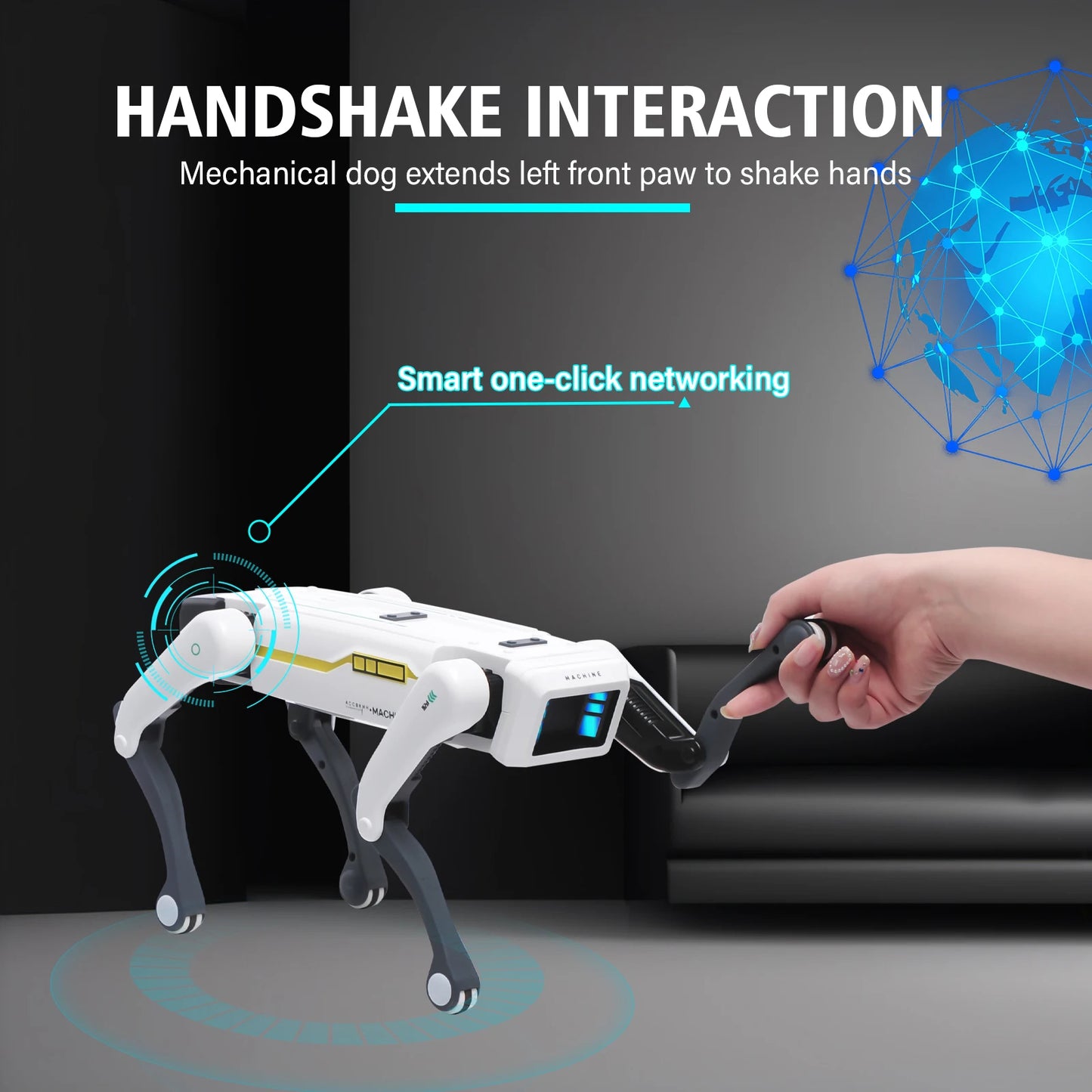 Electra Interactive AI Robot Dog Toy