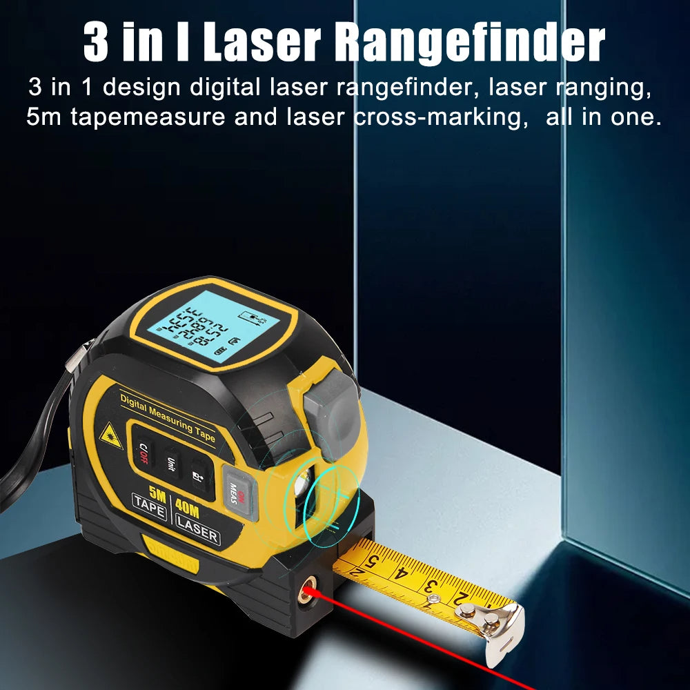 Electra 3 in 1 Laser Measure Tape