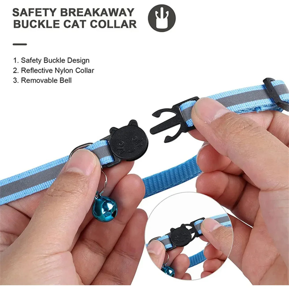 Electra Reflective Cat Collar with Apple AirTag Holder