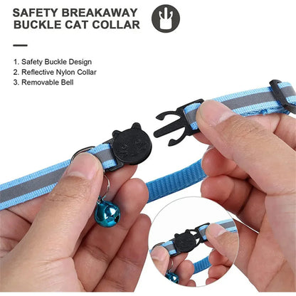 Electra Reflective Cat Collar with Apple AirTag Holder