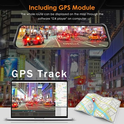 Electra Dash Cam Mirror Screen