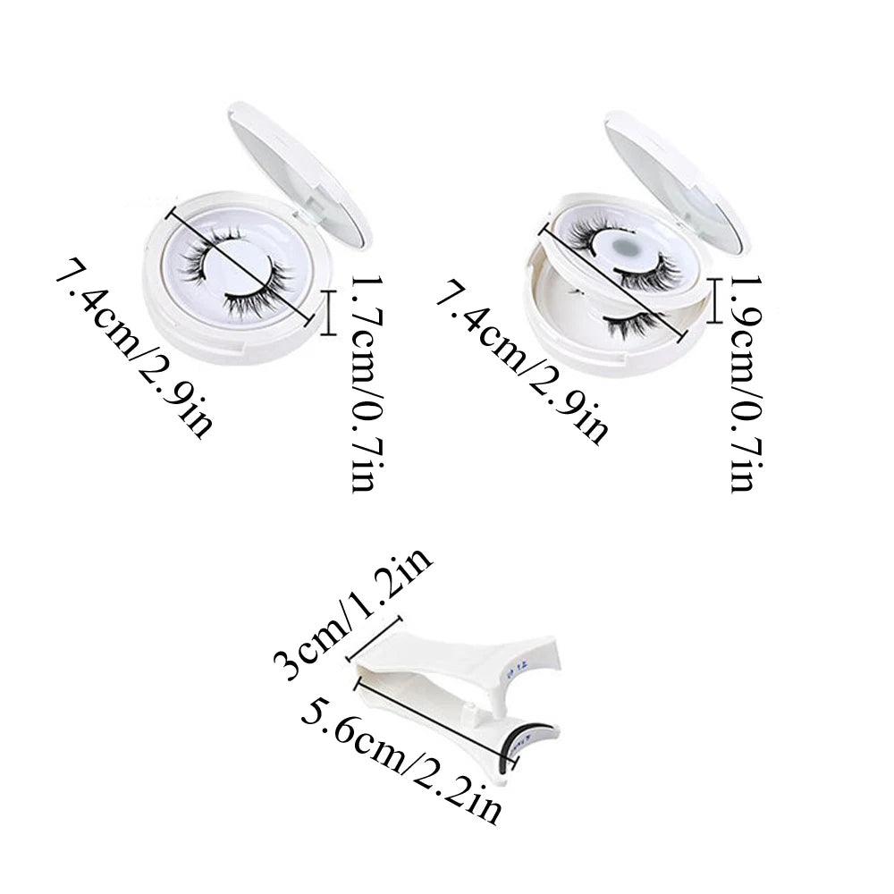 Electra 1 Pair of Magnetic False Eyelashes