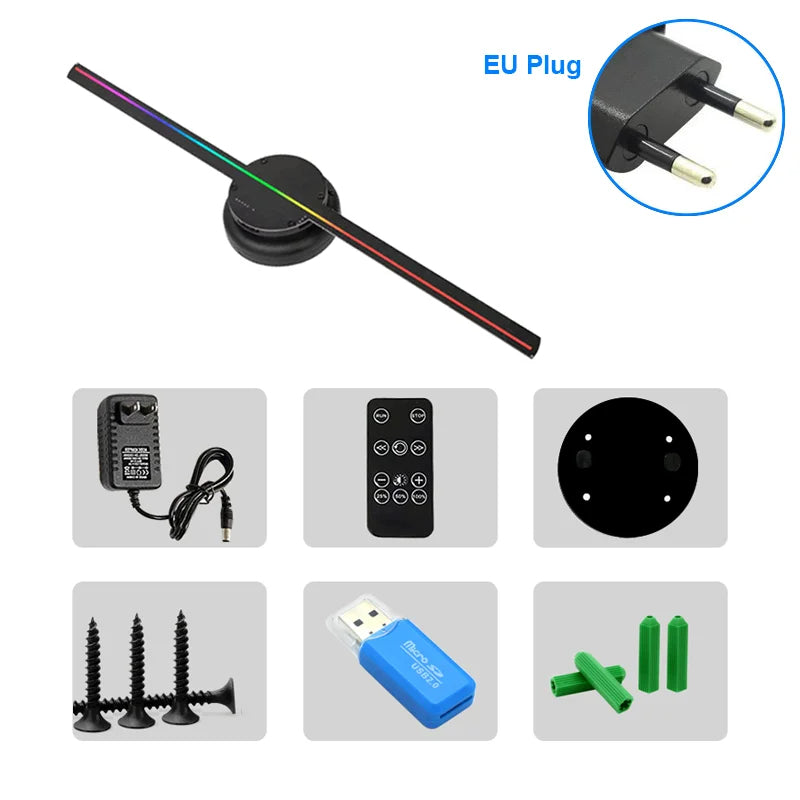 Electra 3D Hologram Fan