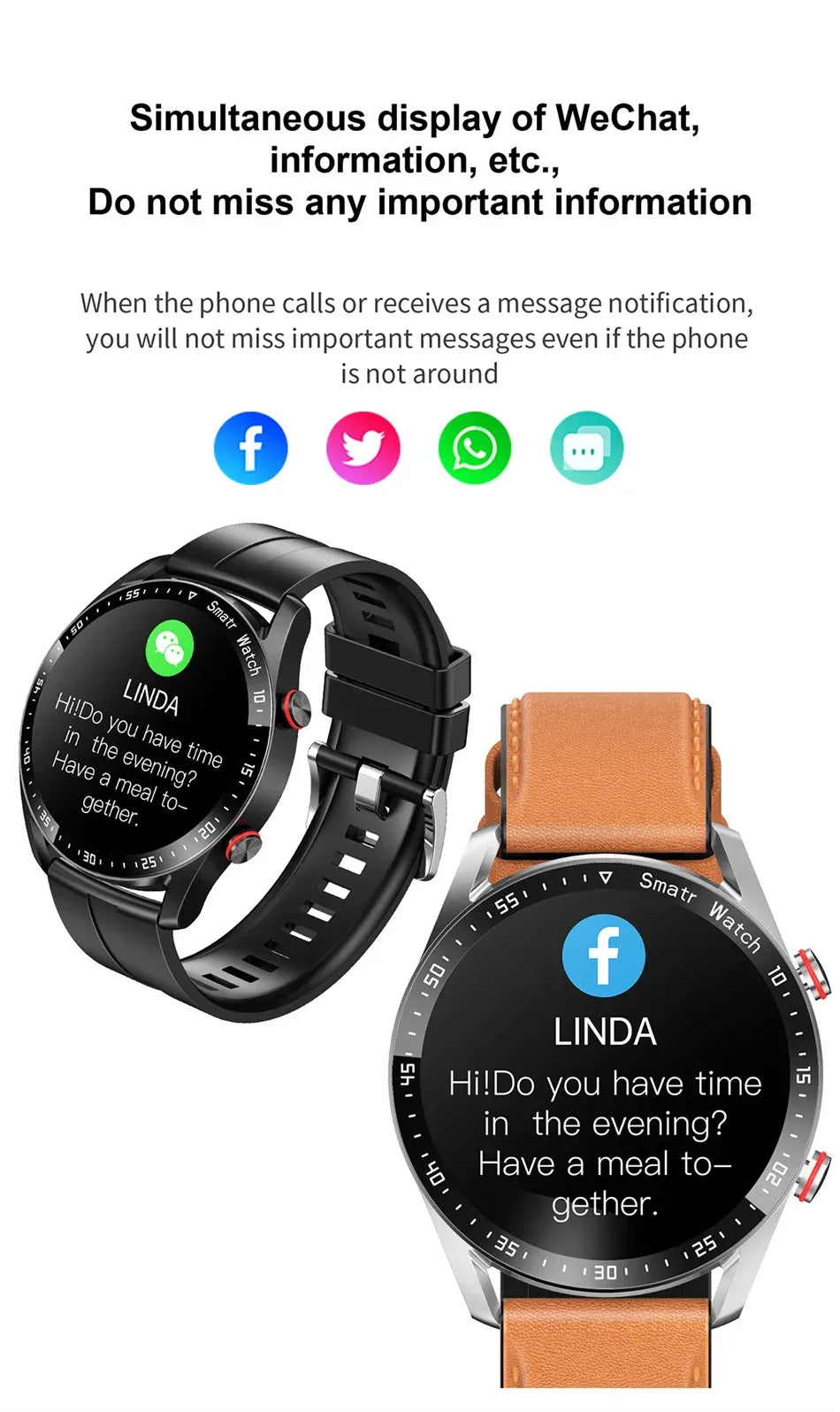 Electra ECG+PPG Smart Watch