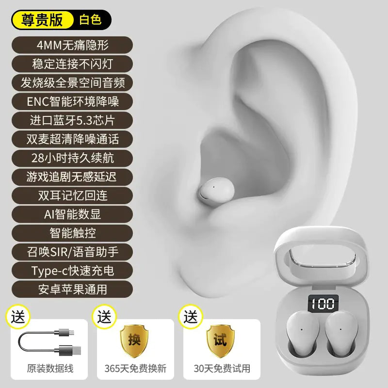 Electra Mini Pro4SS Invisible True Wireless Bluetooth Earbuds