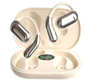 Electra Ear-Mounted Bluetooth Headset with LED Display (One Set)