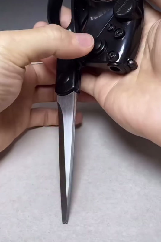 Scissors With Laser