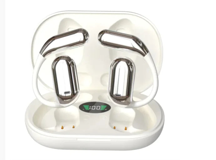 Electra Ear-Mounted Bluetooth Headset with LED Display (One Set)