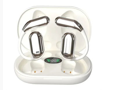 Electra Ear-Mounted Bluetooth Headset with LED Display (One Set)
