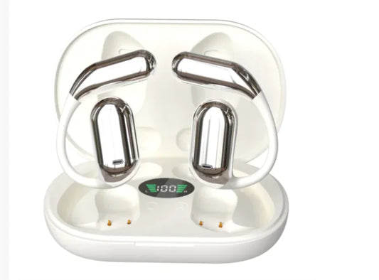 Electra Ear-Mounted Bluetooth Headset with LED Display (One Set)